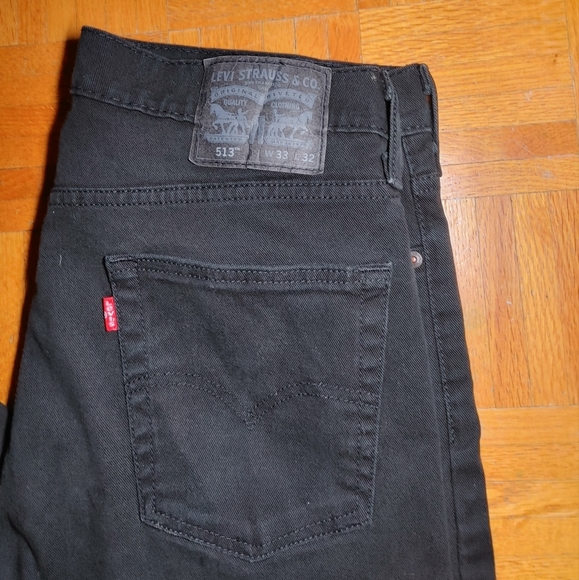 Levi's 513 Slim Straight Cut Men's Jeans - Picture 6 of 7